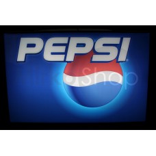 Pepsi insegna pubblicitaria luminosa vintage 